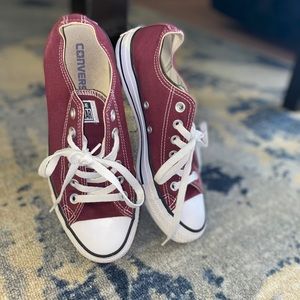 Converse All-Star Burgundy Shoes